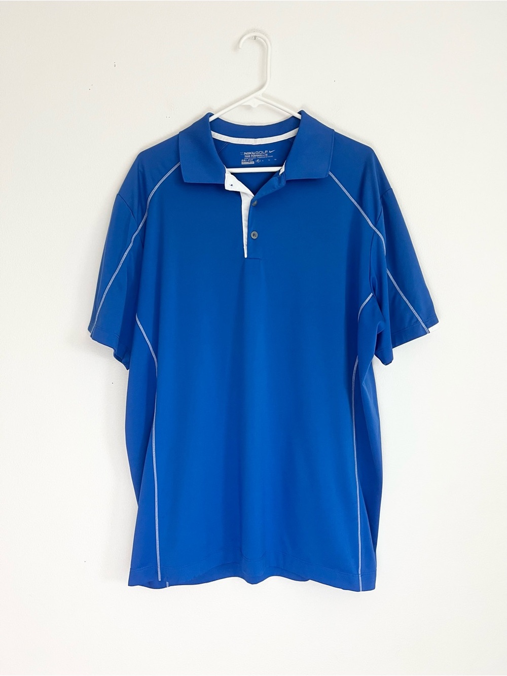 Nike Golf Tour Performance Dri-Fit Polo Shirt XL Sporty Athleisure Preppy Tee